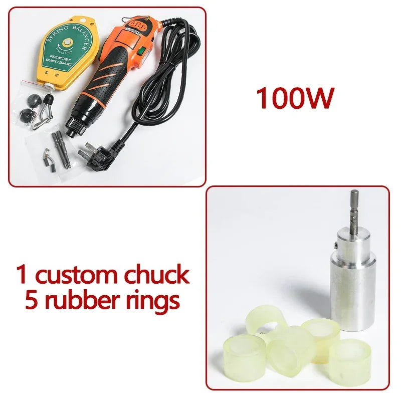 ZONESUN Optional Mix Up Capping Machine Portable Automatic Electric With Security Ring Bottle Capper Screwing Sealing Machine