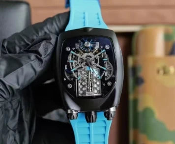 Advanced limited edition men's mechanical watch new design carving custom watch automatic mechanical men's watch men's gif