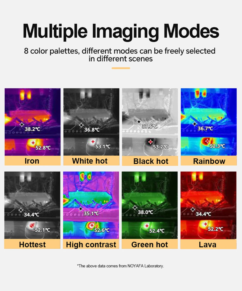 Noyafa NF-526E Professional Thermal Imager 256x192 Infrared Thermal Camera High Sensitive Infrared Thermal Imager for Repair