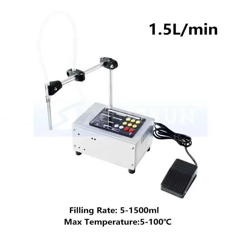 ZONESUN Automatic Perfume Oil Filter Beverage Water Bottle High Precision Heat Resistance Liquid Filling Machine ZS-DPYT1500