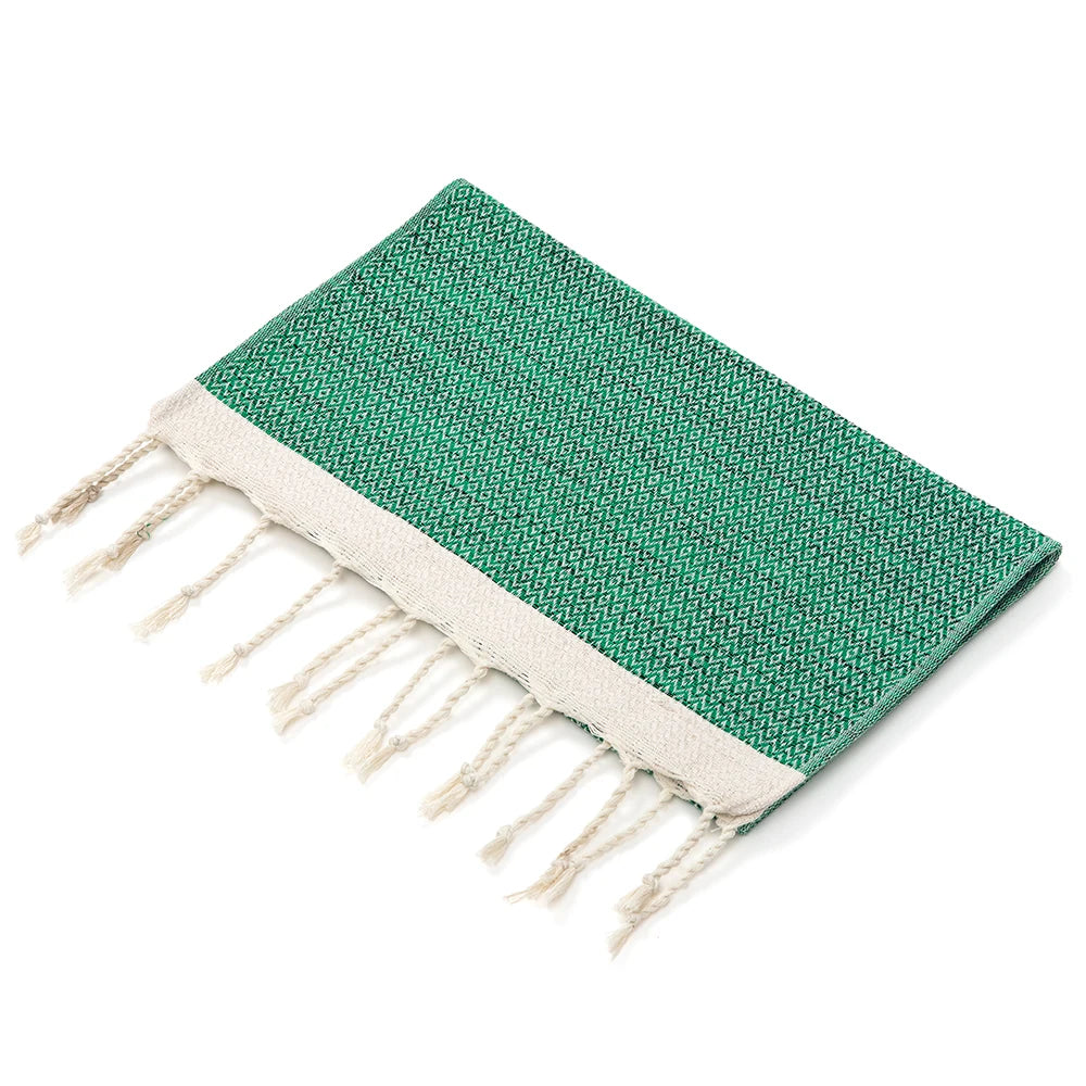 YEUZLICOTTON 100%cotton Turkish towel with tassels for home 40*100CM Sauna Spa Bath sports Towels Tablecloth Bathroom set
