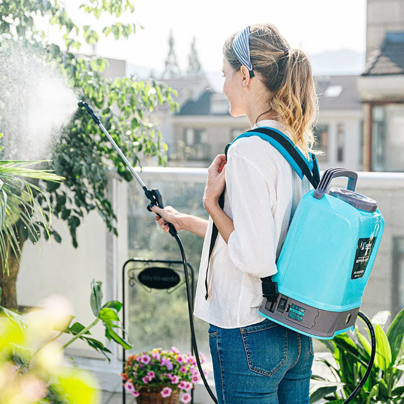 20L/10L/8L Electric Sprayer Back Irrigation Rechargeable Agricultural Gardening Tool High Pressure Atomizing Battery Sprayer
