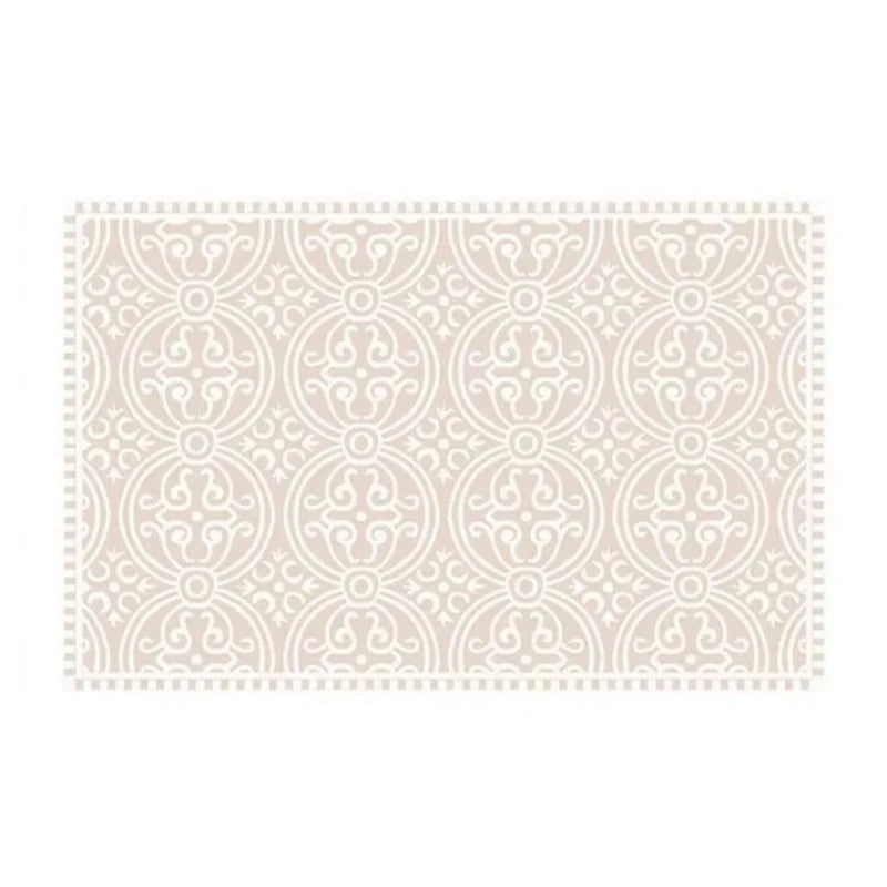 French Retro Rugs for Bedroom Checkerboard Living Room Decoration Carpet Ins Wind Plaid Bedside Floor Mat Large Area Plush Rug