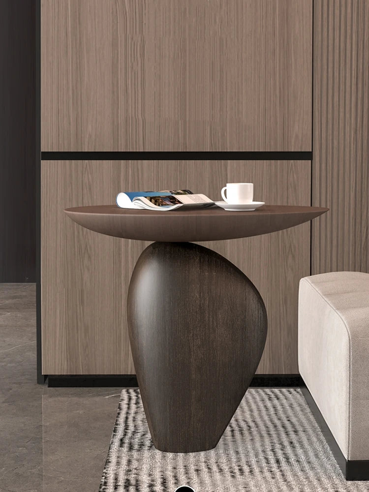 Creative Cobblestone Side Table – Nordic Style Unique, modern design perfect for living rooms, bedrooms, or sofa corners. Stylish coffee/tea table for home décor.