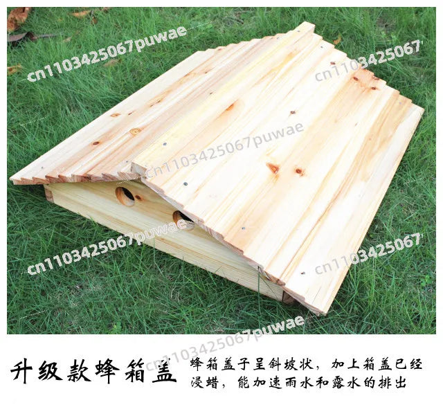 Automatic Honey Flow Hive - Complete Beekeeping Equipment with 7 Plastic Bee Frames