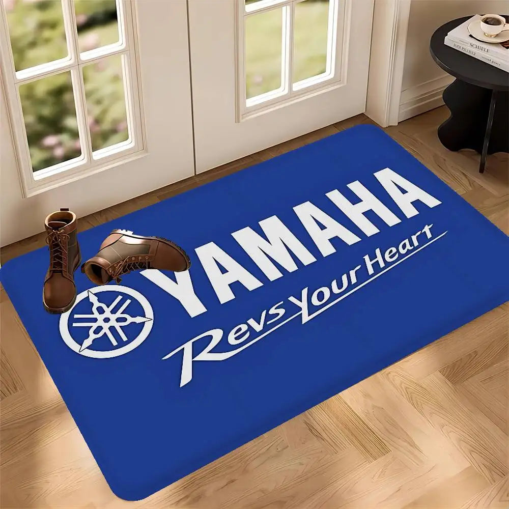 Motorcycle Y-YamAha-S Room Mats Anti-slip Absorb Water Long Strip Cushion Bedroon Mat Household Carpets