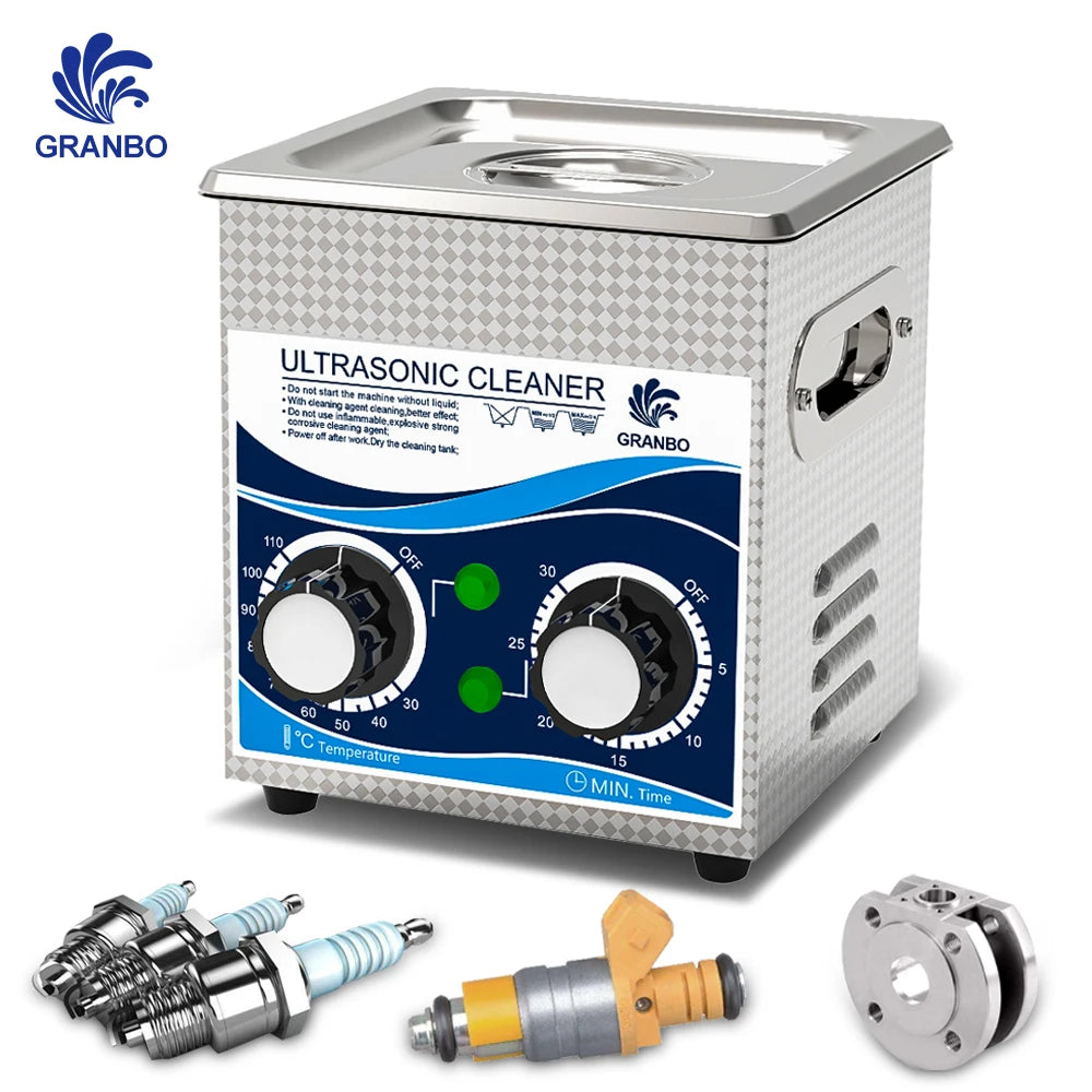 1.3L Jewellery Ultrasonic Cleaner 120W 40KHz 220V 110V for Home Spare Parts Oil Rust Injector Fuel Nozzle Spark Plug