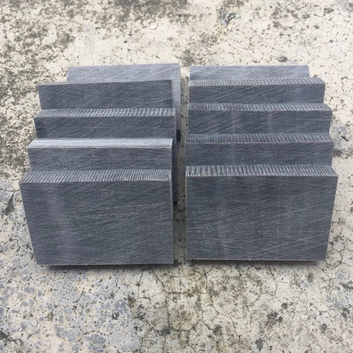 1PC Natural Black Buffalo Horn Sheet White Sheep Horn Knife Blanks Plate Scales Carving Patching Handle Material