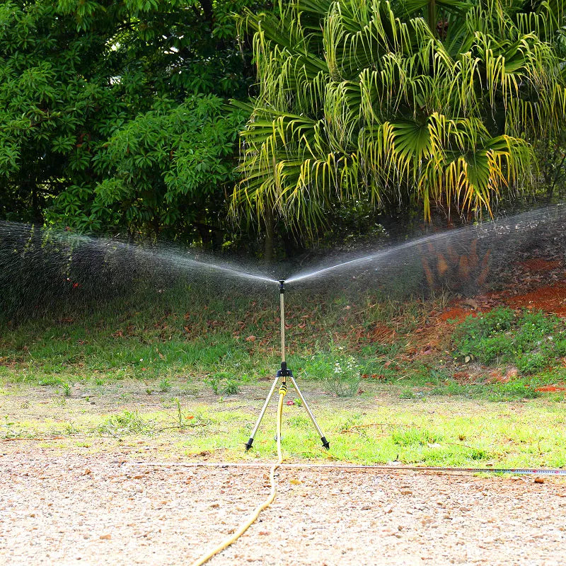 100PCS DN15 Agricultural Irrigation 360 Degree Automatic Rotation Mag Rocker Arm Sprinkler Garden Lawn Manor Watering Sprinkler