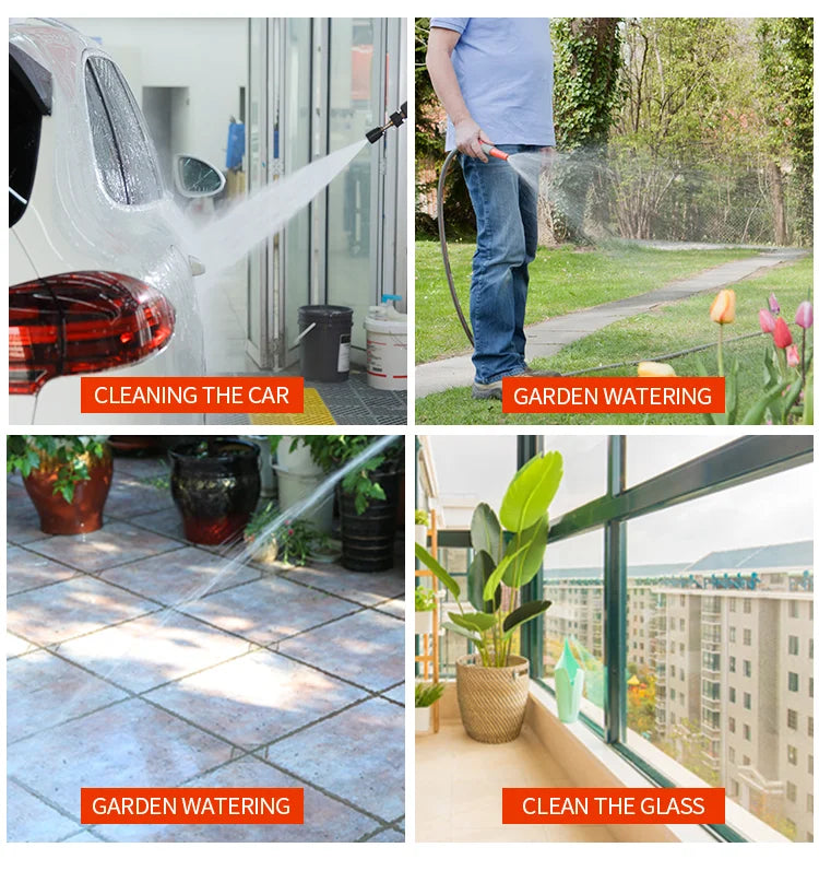Automatic Retractable and recycling Hose Reel Car Wash Garden Irrigation Water Tube Holder Wall Mount High Pressure Waterpipes