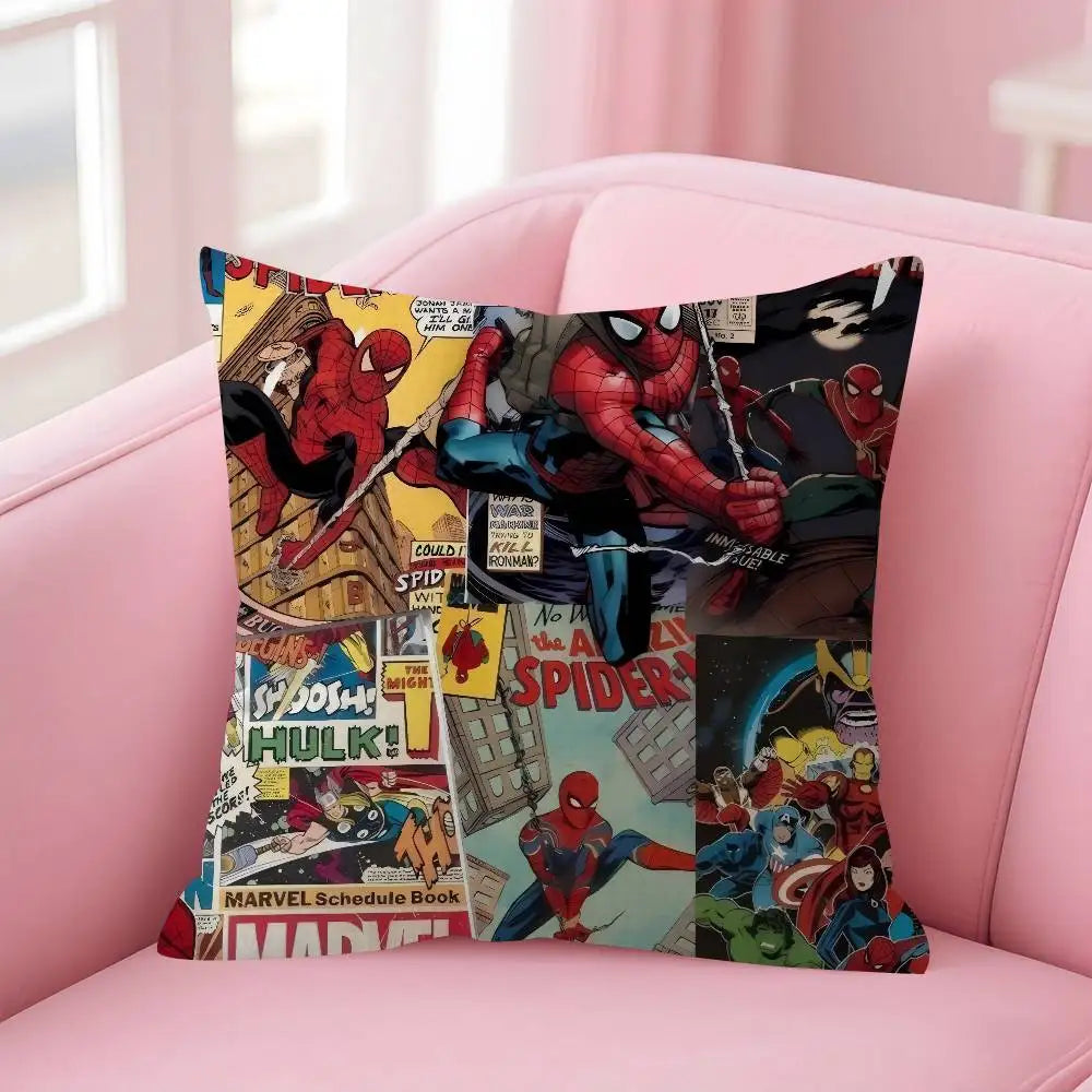 Maple Design Cushion Cover Happy Autumn Harvest decor Holiday Decorati Pillow Cover Movie S-Spider COOL Man CLASSIC
