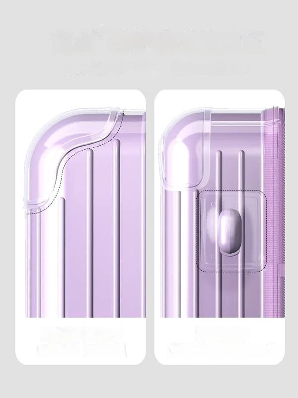 Transparent Cover Applicable for Rimowa Essential Suitcase Protective Cover Clear Trunk Plus 31 33 Inch Rimowa Luggage Cover