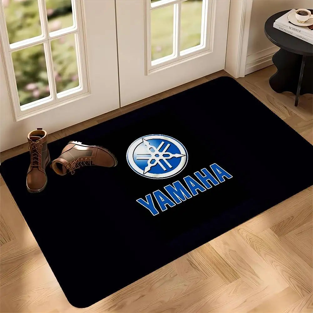 Motorcycle Y-YamAha-S Room Mats Anti-slip Absorb Water Long Strip Cushion Bedroon Mat Household Carpets