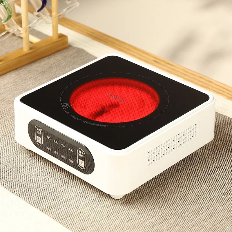 1500W Electric Ceramic Stove Tea Stove Boiling Water Heater Home 8 Gear Heating Stove Tea Maker Water Boiler Auto Keep Warm 220V
