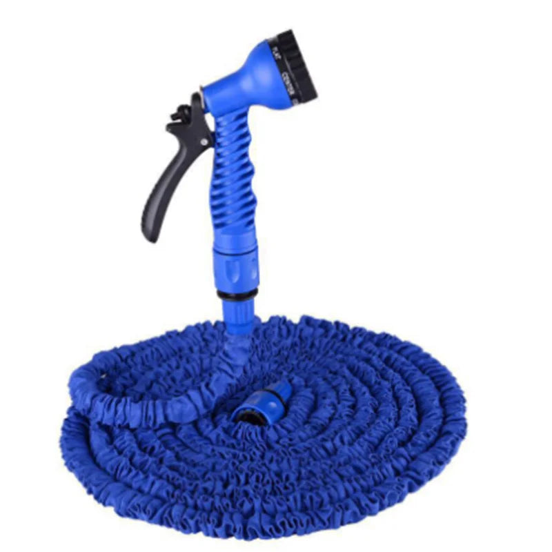 Popular Magic Garden Hose Reel Can Triple Extend The Flexible Multi-Purpose Watering Hose By 25-200 FT