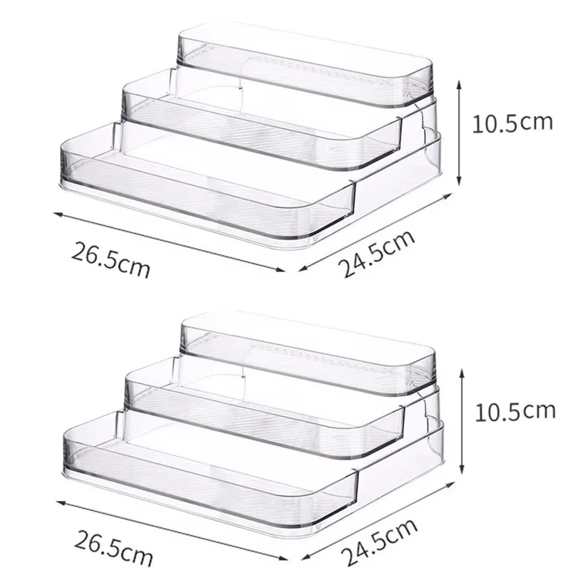 3 Tier Desktop Perfume Shelf Bathroom Makeup Organizer Perfume Aromatherapy Organizer Skin Care Product Storage Rack Organizer