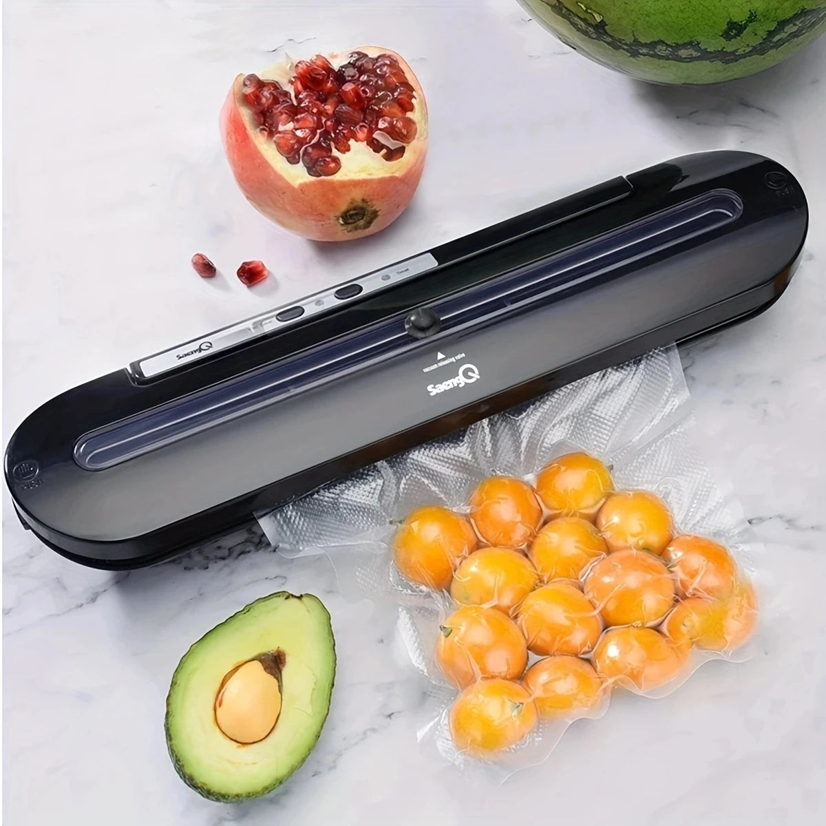 220V Vacuum Sealing Machine Food Packaging Machine Freshness Sealing Machine Plastic Sealing Machine Home Commercial Automatic