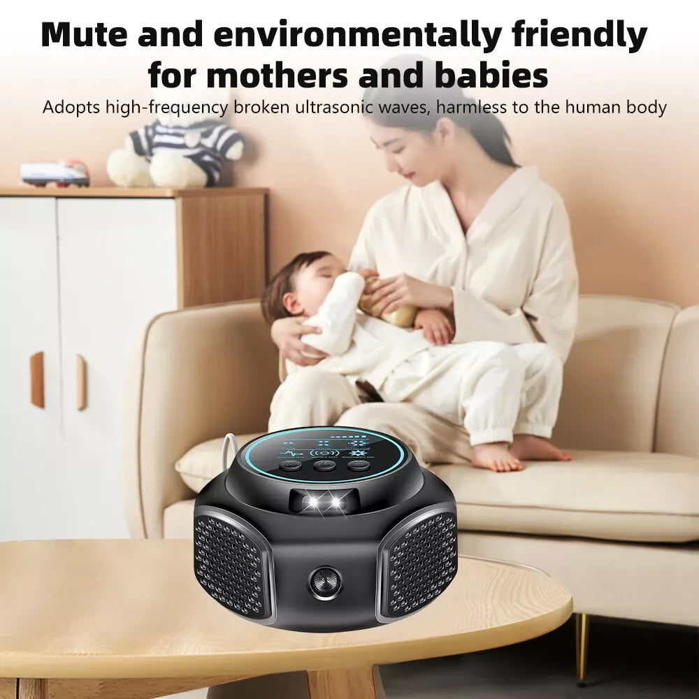 Ultrasonic Electronic Rodent Repellent 360°all-round Degrees Rat Repeller Effectively Repel Flies Cockroaches Mosquitoes