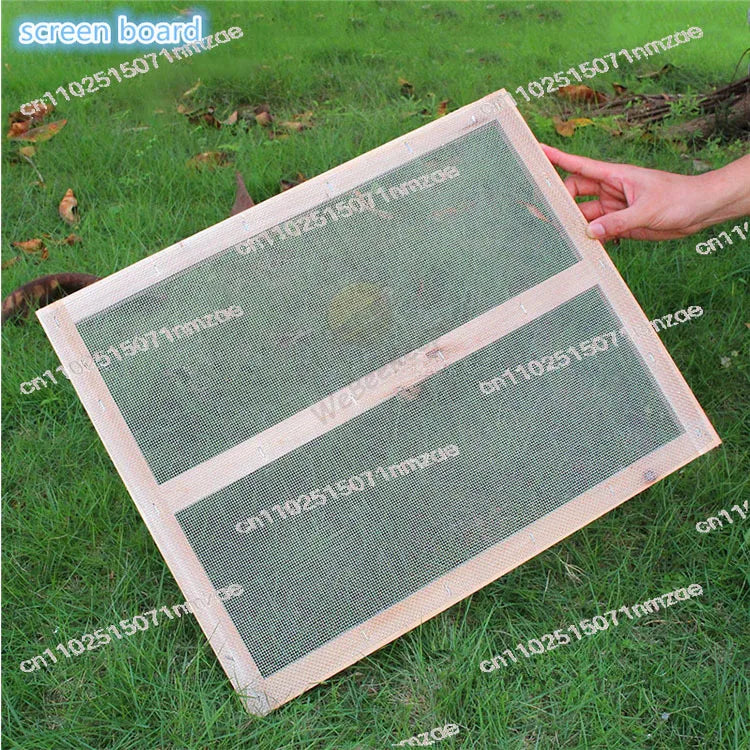 Automatic Honey Flow Hive - Complete Beekeeping Equipment with 7 Plastic Bee Frames