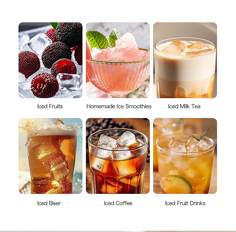 Portable Small Ice Maker Mini Convenient Home Dormitory Office Camping Car Cube Ice Automatic Ice Making Box ice machine 220V
