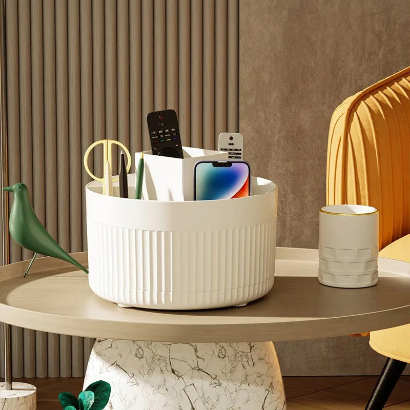 360 ° Table Top Rotary Makeup Brush Storage Container Cosmetics Shelf Dresser Eye Shadow Brush Lipstick Pen Holder