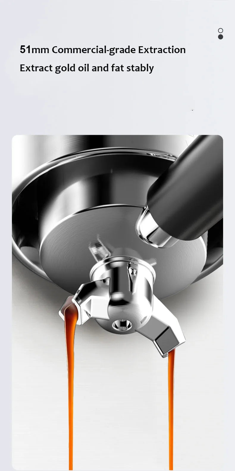 220V Semi-automatic Italian Coffee Machine With Grinding Function Espresso Coffee Maker Home Use Commercial Coffee Machine