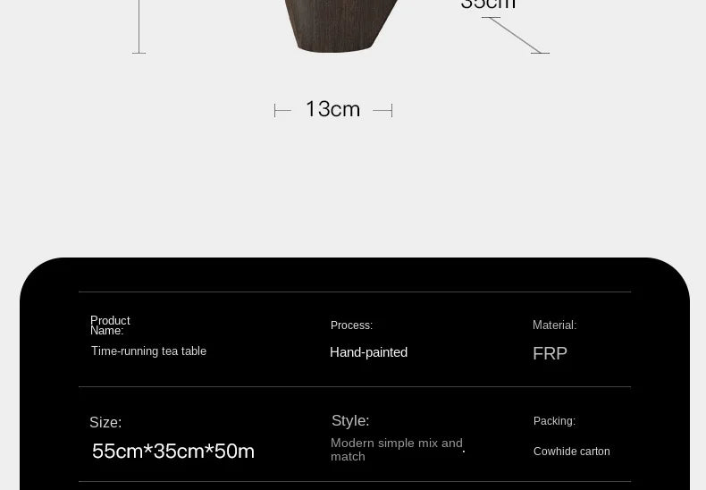 Creative Cobblestone Side Table – Nordic Style Unique, modern design perfect for living rooms, bedrooms, or sofa corners. Stylish coffee/tea table for home décor.
