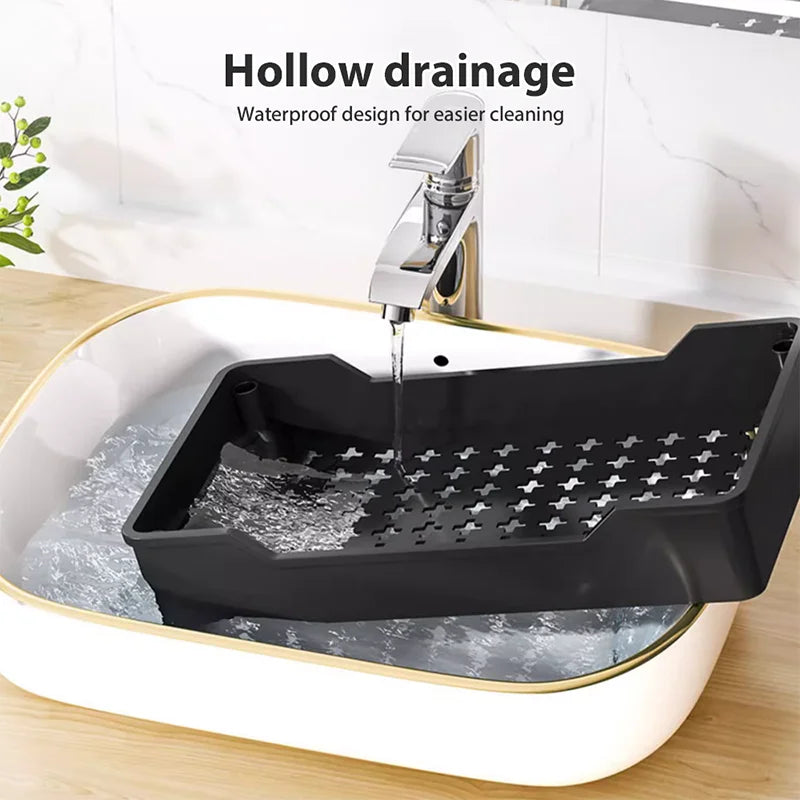 [UK Stock] Multi-Layer Trolley Rack Kitchen Floor Bedroom Organizer Cart Wheeled Bathroom Storage Rack Shelves Kitchen