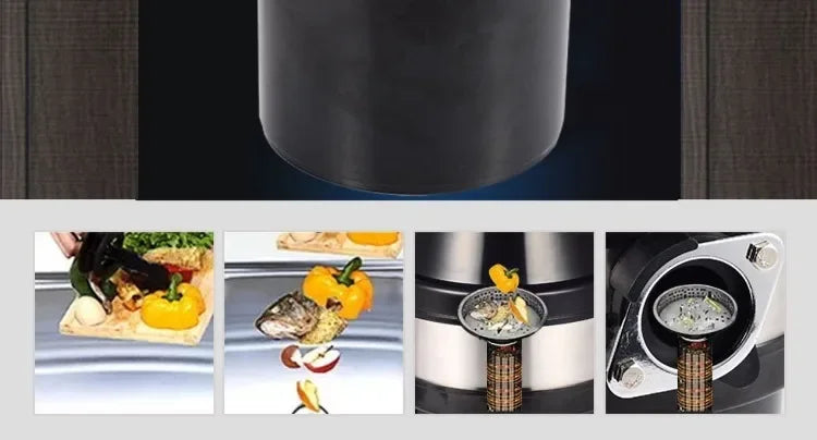 220V Food Waste Disposer Kitchen Sink Garbage Grinder Household Waste Processor Factory Direct WCB