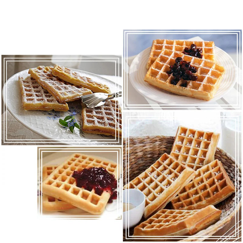 Professional Electric Waffle Maker Cooking Kitchen Appliances Multifunction Breakfast Waffles Machine