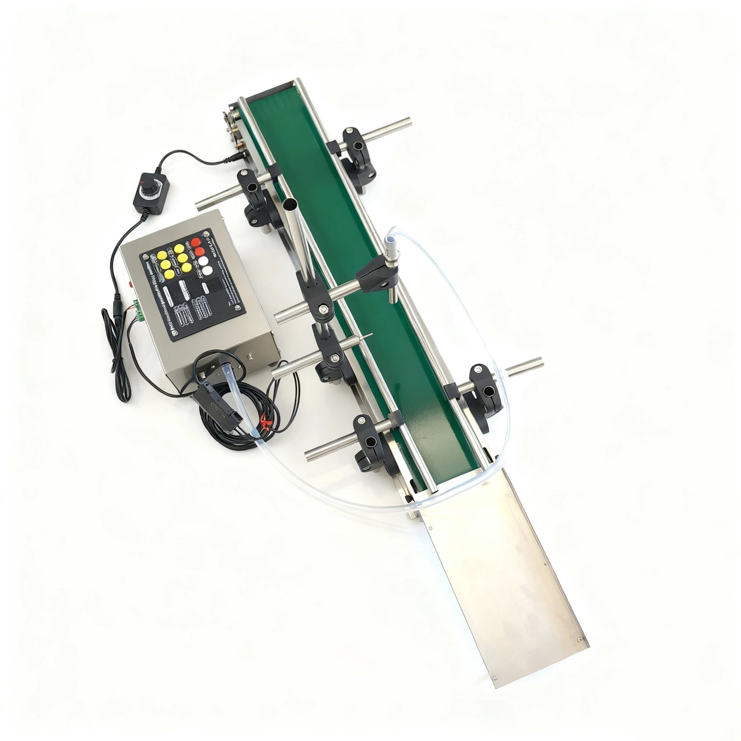 Auto Filling Machine Fully Automatic Liquid Filler With Conveyor Belt Single Head High Precision Drink Perfume Water Sauce
