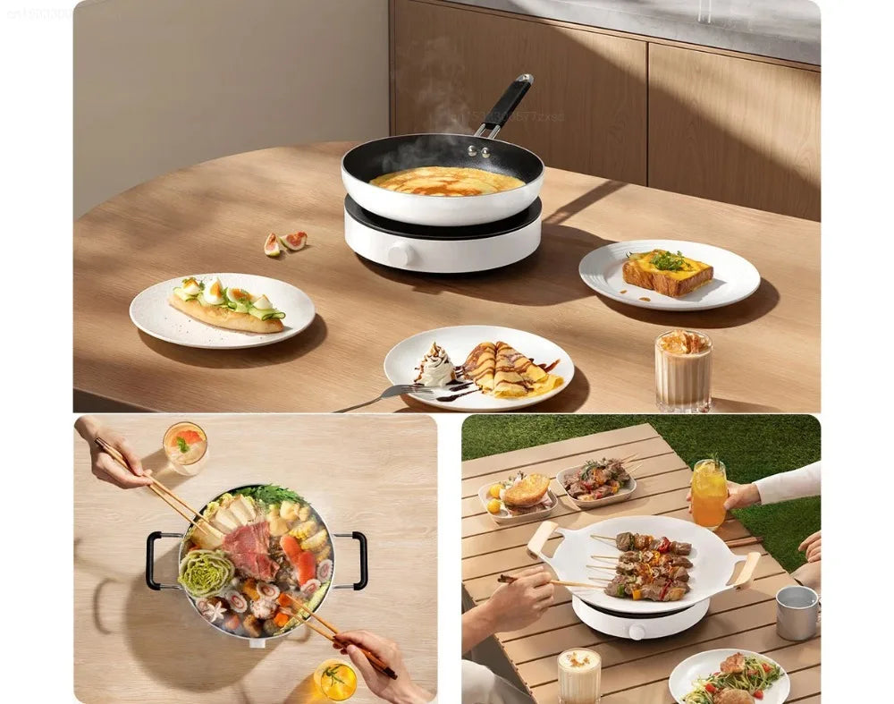 Xiaomi Mijia Induction Cooktop N1,6 Gear Fire Adjustment,8 Safety Protection,Kitchen Electric Induction Cookers,2100W Power,220V