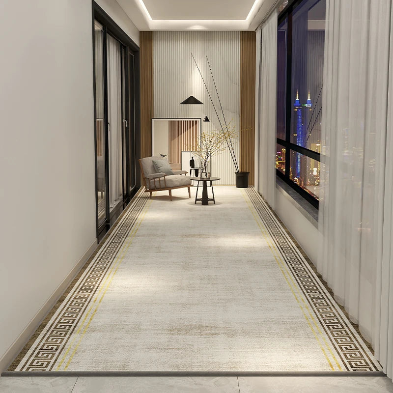 Custom Made Long Hallway Carpets European Stairs Corridor Carpet Hotel Hall Runner Aisle Carpet Area Rugs Non-slip Floor Mat