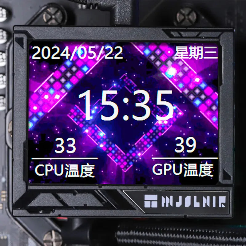 Thermalright MJOLNIR VISION 360  ARGB water-cooled 3.5-inch IPS LCD screen, 14th generation LGA1851/AM5 heat sink