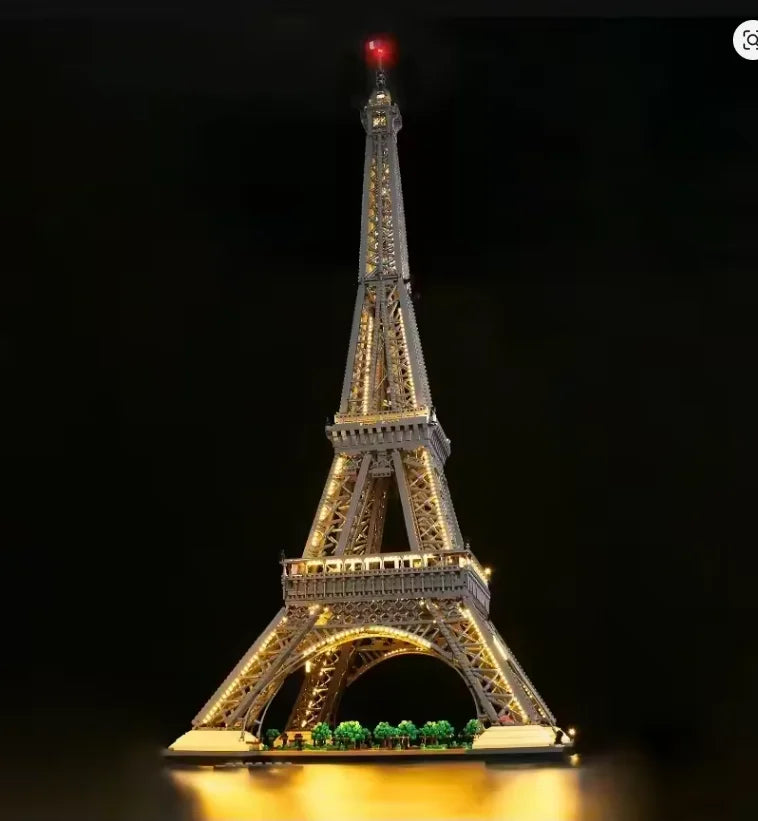 10001 pieces of home decoration Tower building model ornaments compatible with 10307 adult  children's gifts