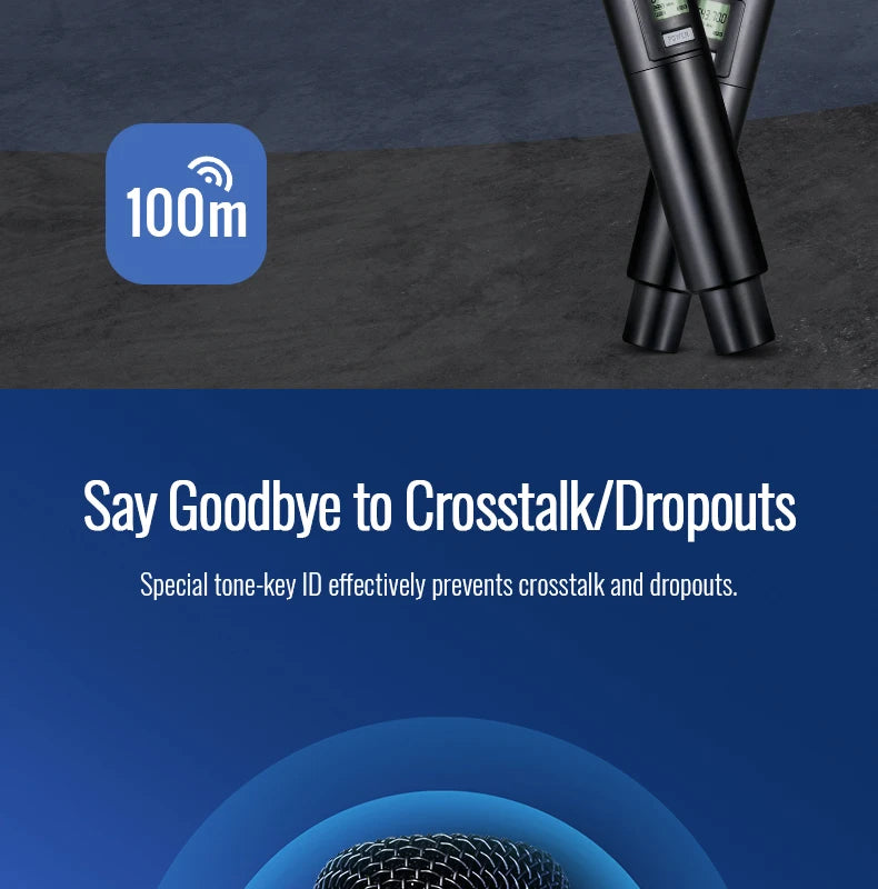 Takstar TS-3310UH Wireless Microphone UHF integrated circuit KTV Conference Home Entertainment Outdoor Performance