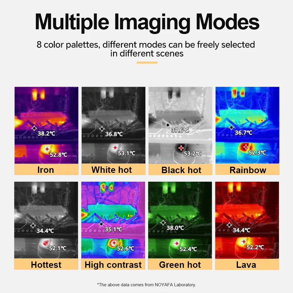 Noyafa NF-526E Professional Thermal Imager 256x192 Infrared Thermal Camera High Sensitive Infrared Thermal Imager for Repair