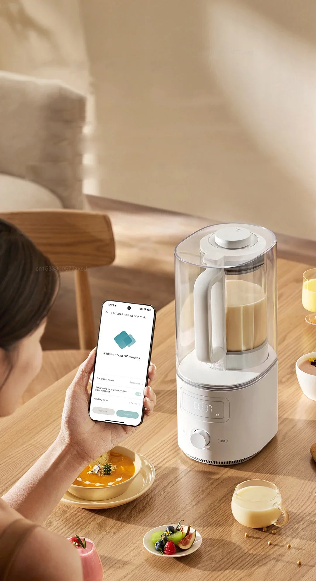 Mijia Smart Quiet Blender S2 Machine Kitchen Blenders Juicer Food Processors Soybean Milk Machine Mixer with Mi Home APP