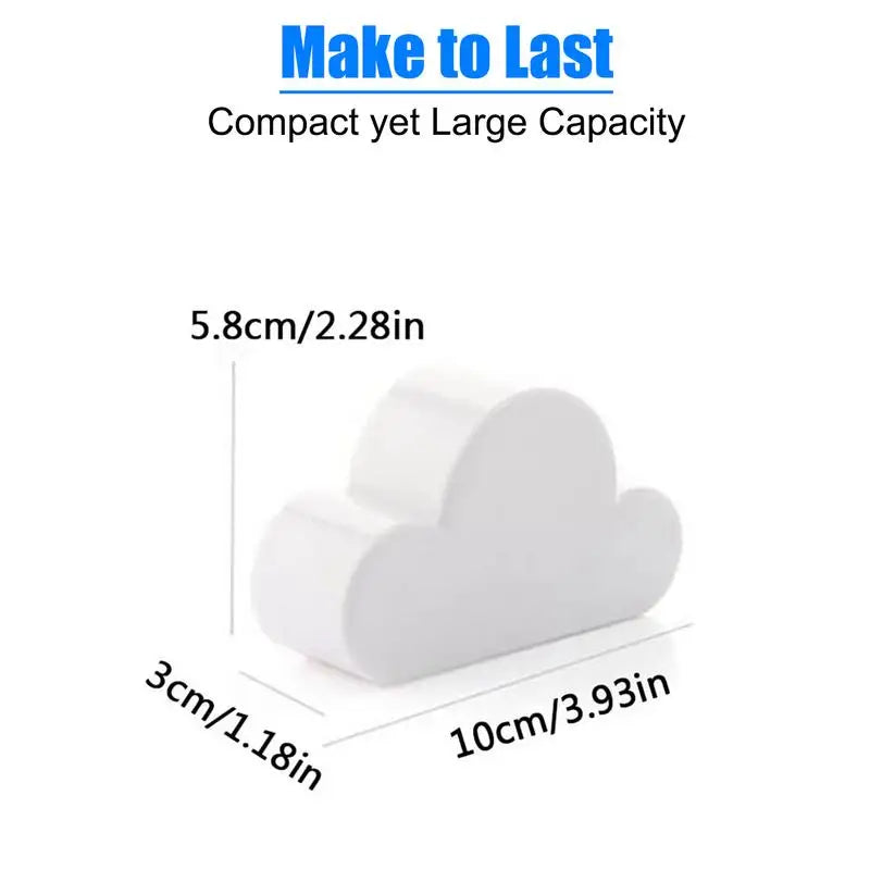Cute Magnetic Cloud Powerful Magnets Keychains Hooks Key Hangers Organizer for Wall Door Entryway Foyer Easy to Install