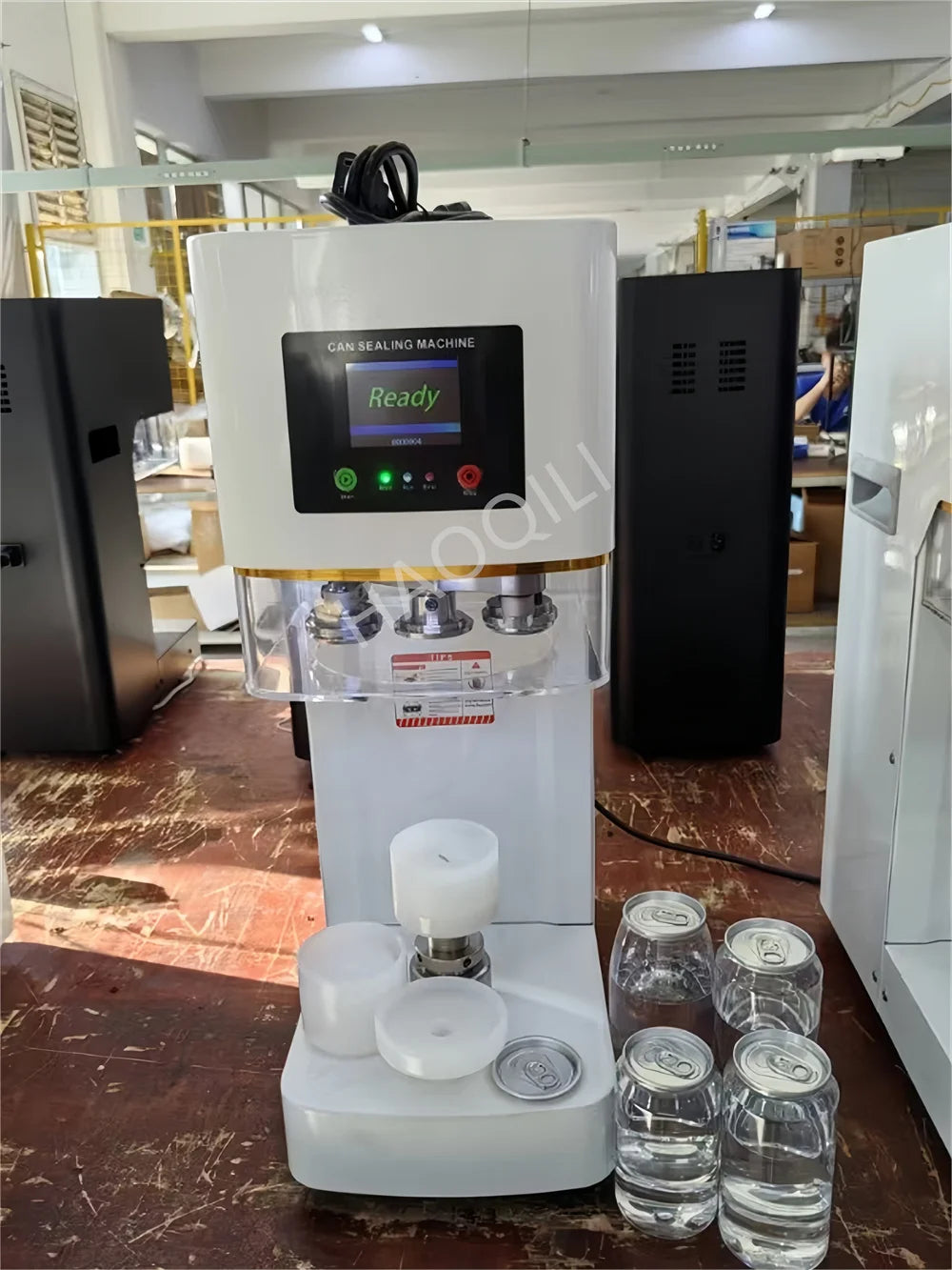 Commercial Can Sealing Machine 330/500/650ml Can Sealer 55mm Caliber Milk Tea Beverage Bottle PET Aluminum Bottle