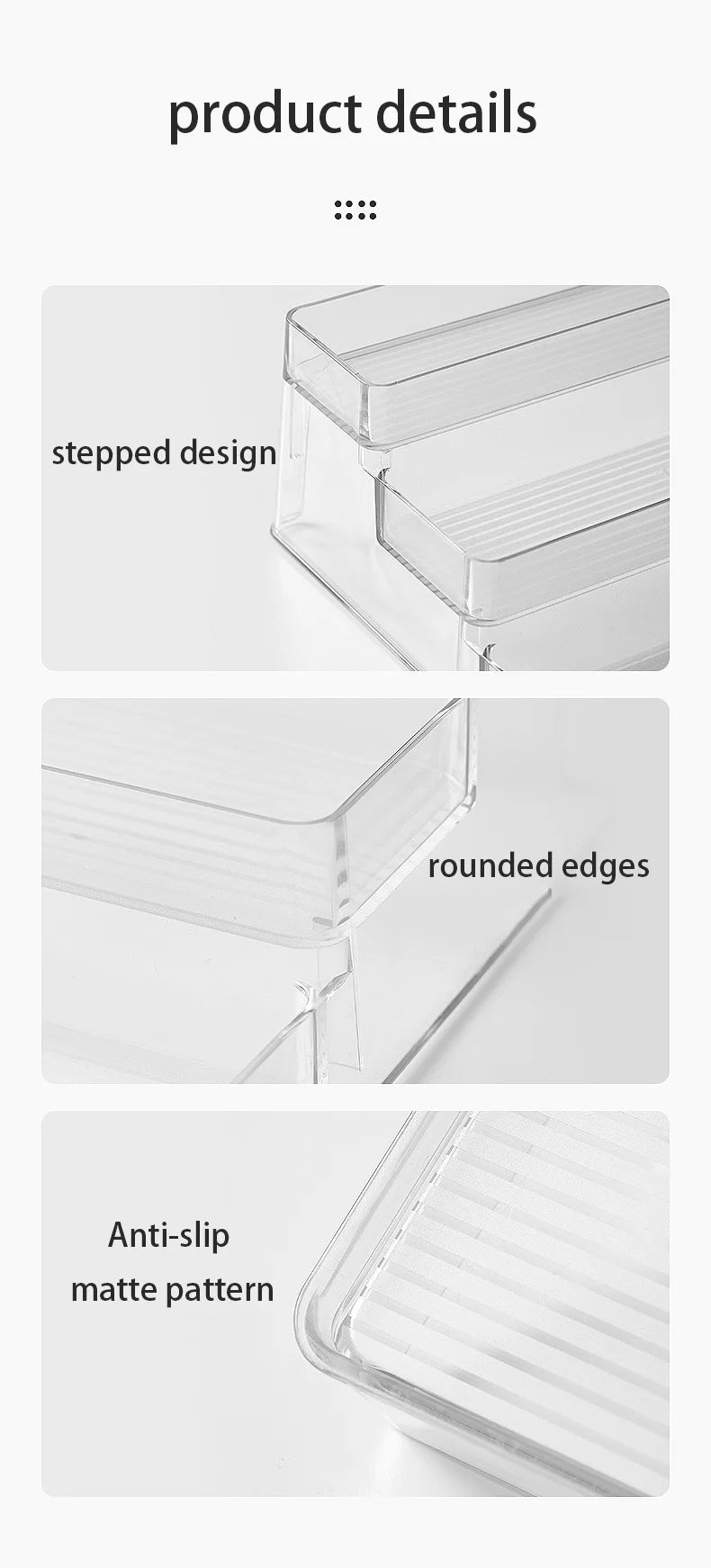 3 Tier Desktop Perfume Shelf Bathroom Makeup Organizer Perfume Aromatherapy Organizer Skin Care Product Storage Rack Organizer