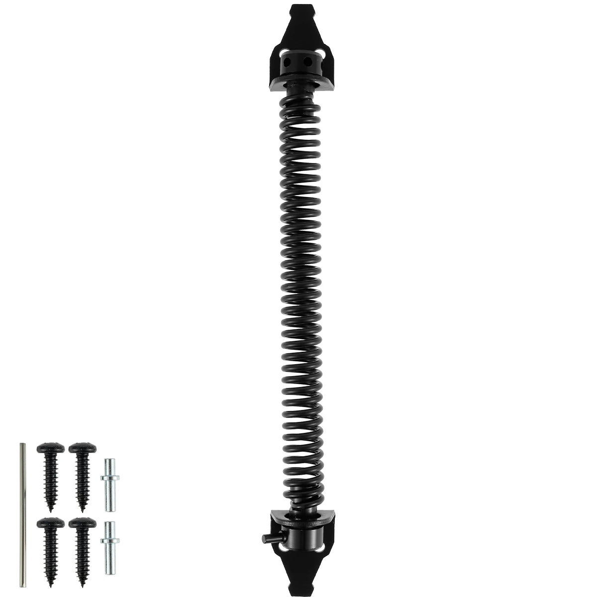 1/2PC Garden Gate Spring Closer 8inch Universal Automatic Gate Spring Metal Fence Gate Spring Closure Rust-Proof Door Outdoor