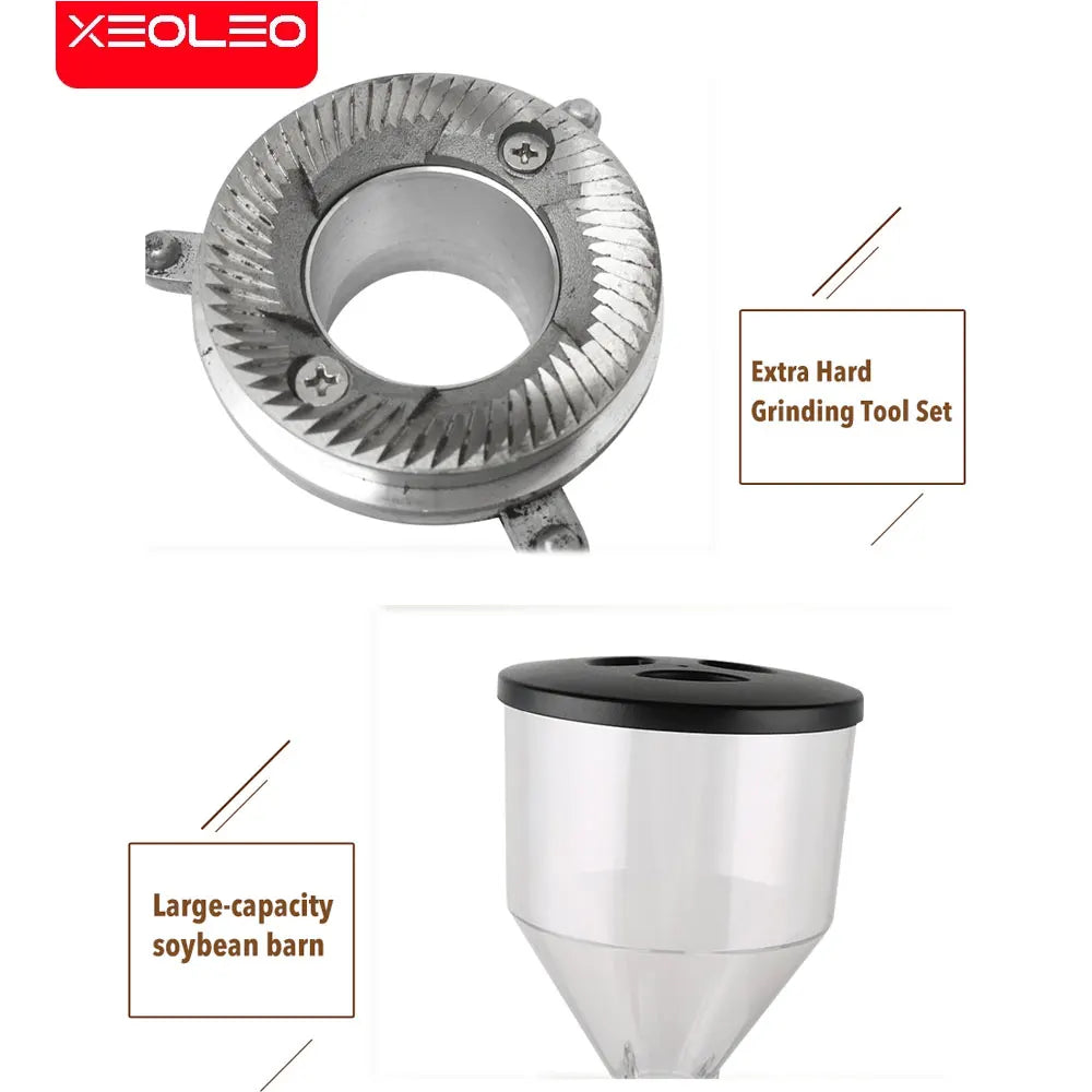 XEOLEO Electric Coffee grinder Commercial&Home Coffee Bean Miller 60mm Burr Grinder Coffee Milling machine Espresso Machine 200W