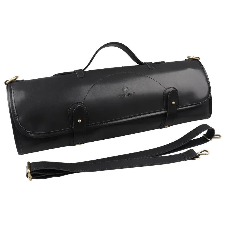 Kitchen Chef Knife Roll Bag Case Knife Carrying Case Bags Organizer with 10 Pockets for Kitchen Cooking Tools Storage Knife Bag