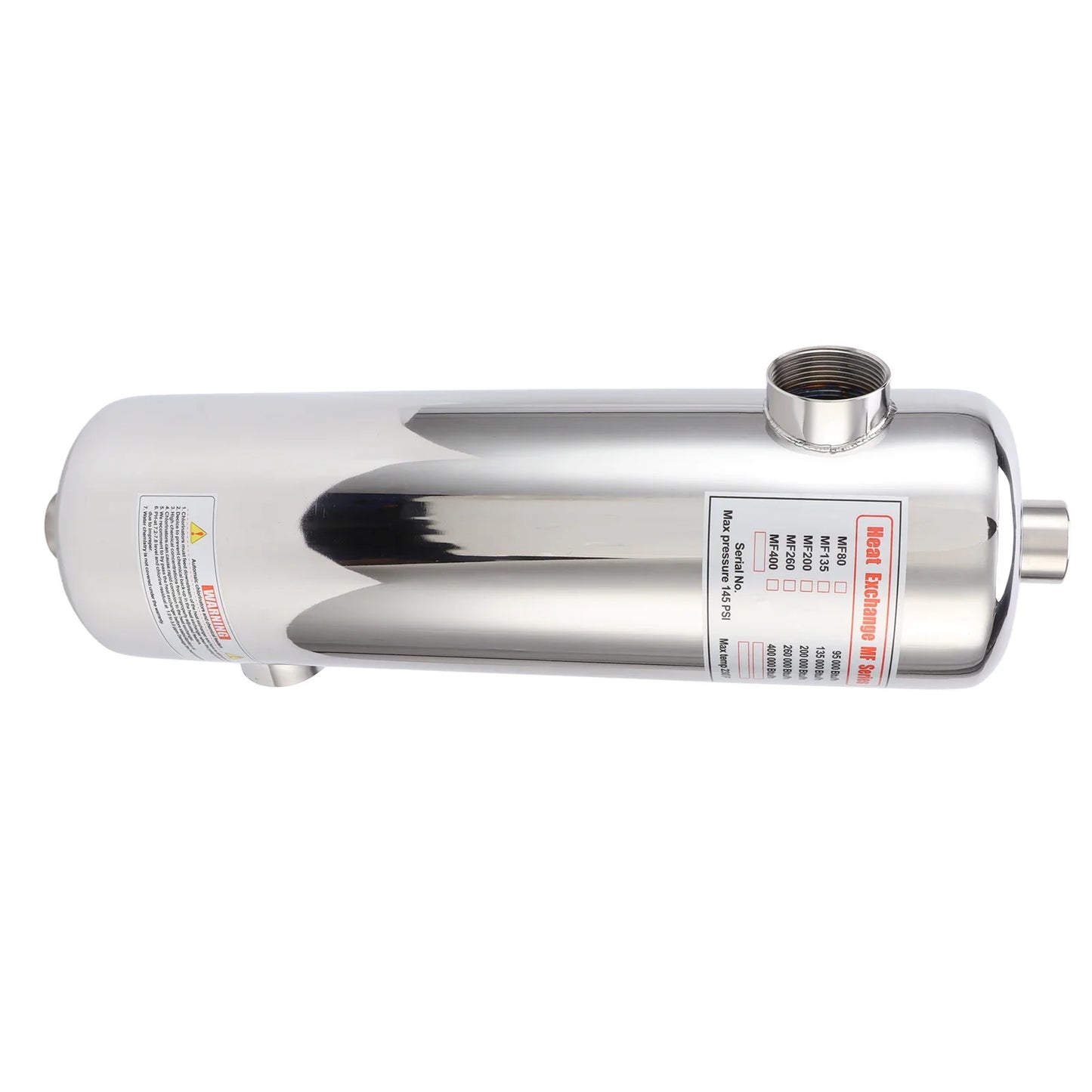 60KW Swimming Pool Heat Exchanger SPA Thermostat Heater Pool Circulating Heating Equipment Pool Heat Exchange Equipment
