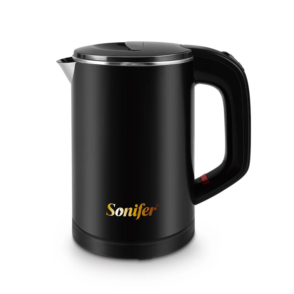 Travel Electric Kettle Tea Coffee 0.6L Mini Stainless Steel Cordless Portable  Kettle 800W For Hotel Family Trip Pot Sonifer