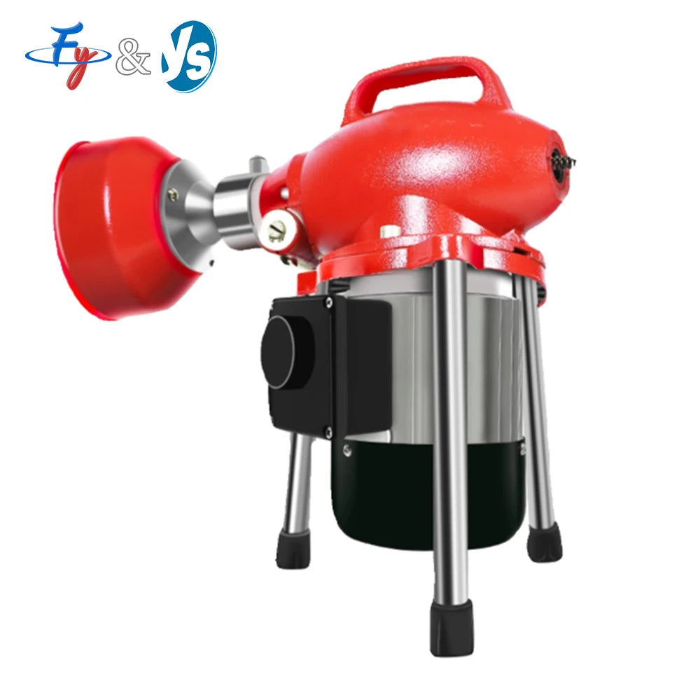 1200W 2200W Electric Drain Cleaner 16M - High Power Sewer Snake Auger Machine for Toilet Bathroom Pipe Dredging & Clog Removal