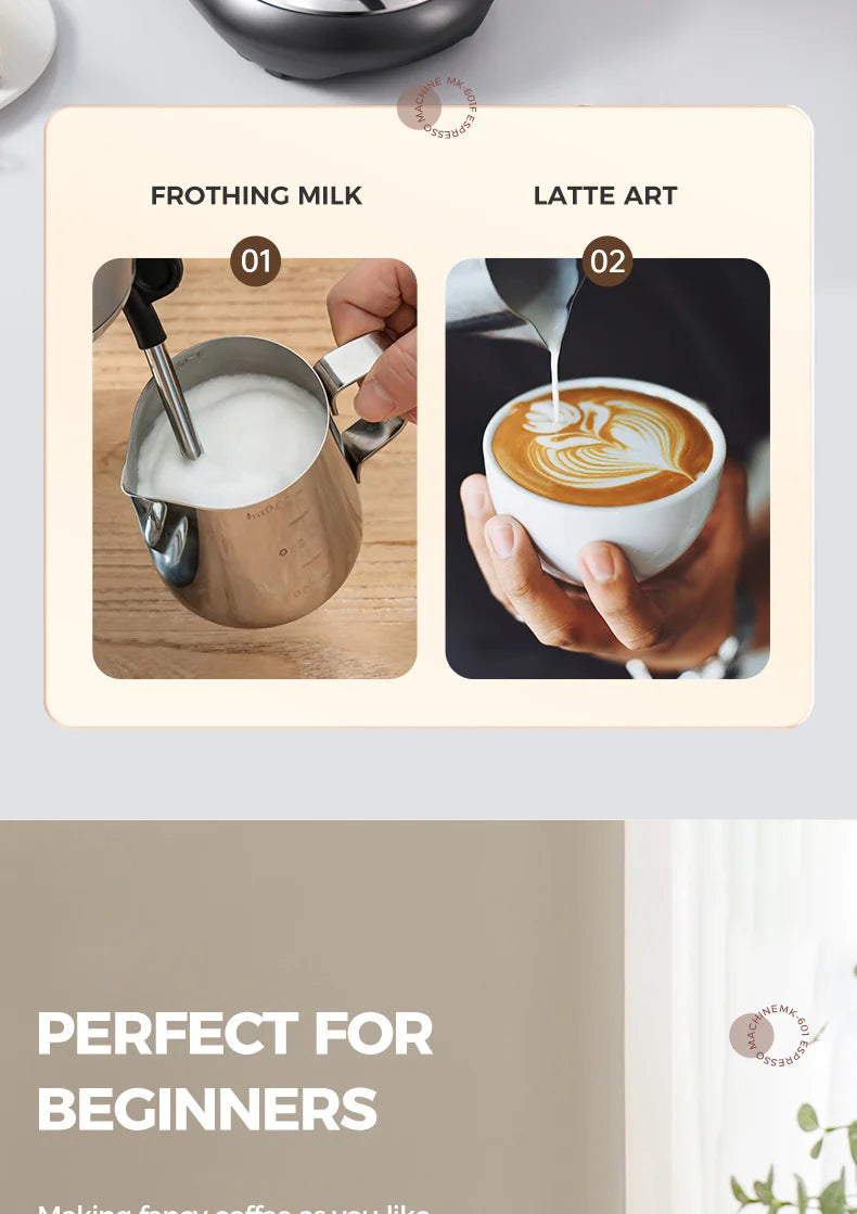 Cafelffe 4in1 Cappuccino Coffee Machine Dolce gusto Nes Capsule Espresso Maker ESE Pod Ground Gift for Lover,Dad,Mom Cafetera