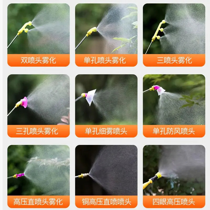 Intelligent Double Pump Electric Sprayer 60A Large Capacity Lithium Battery Agricultural Sprayer Strong Power Spray 20L