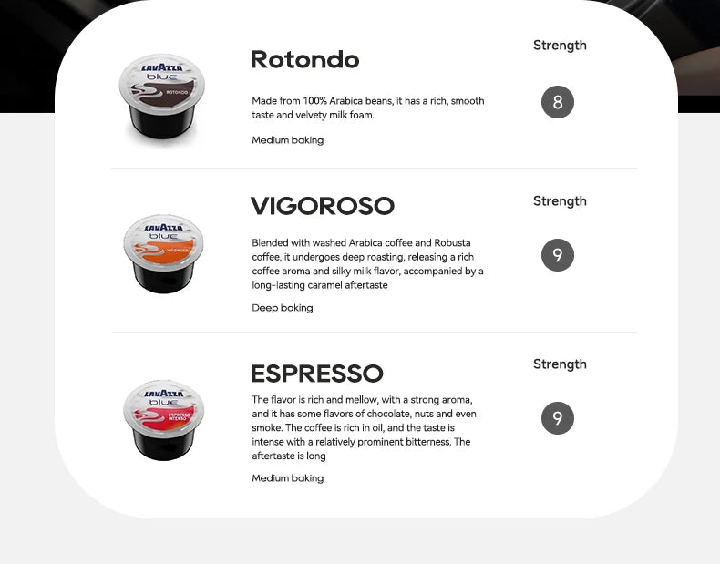 HiBREW 5in1 Capsule Coffee Machine Hot/Cold Espresso Cafetera Cappuccino Coffee Maker Lavaza Dolce Gusto Nespresso Powder H2C